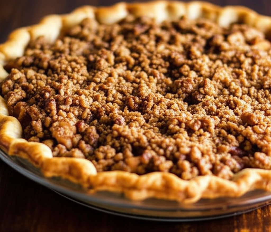 Apple Pie With Walnut Streusel image