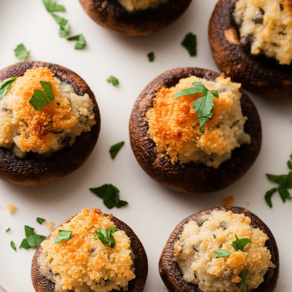 Deviled Clam Mushrooms image