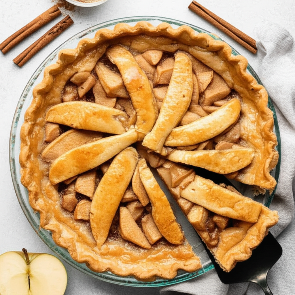 Apple Pizza Pie image