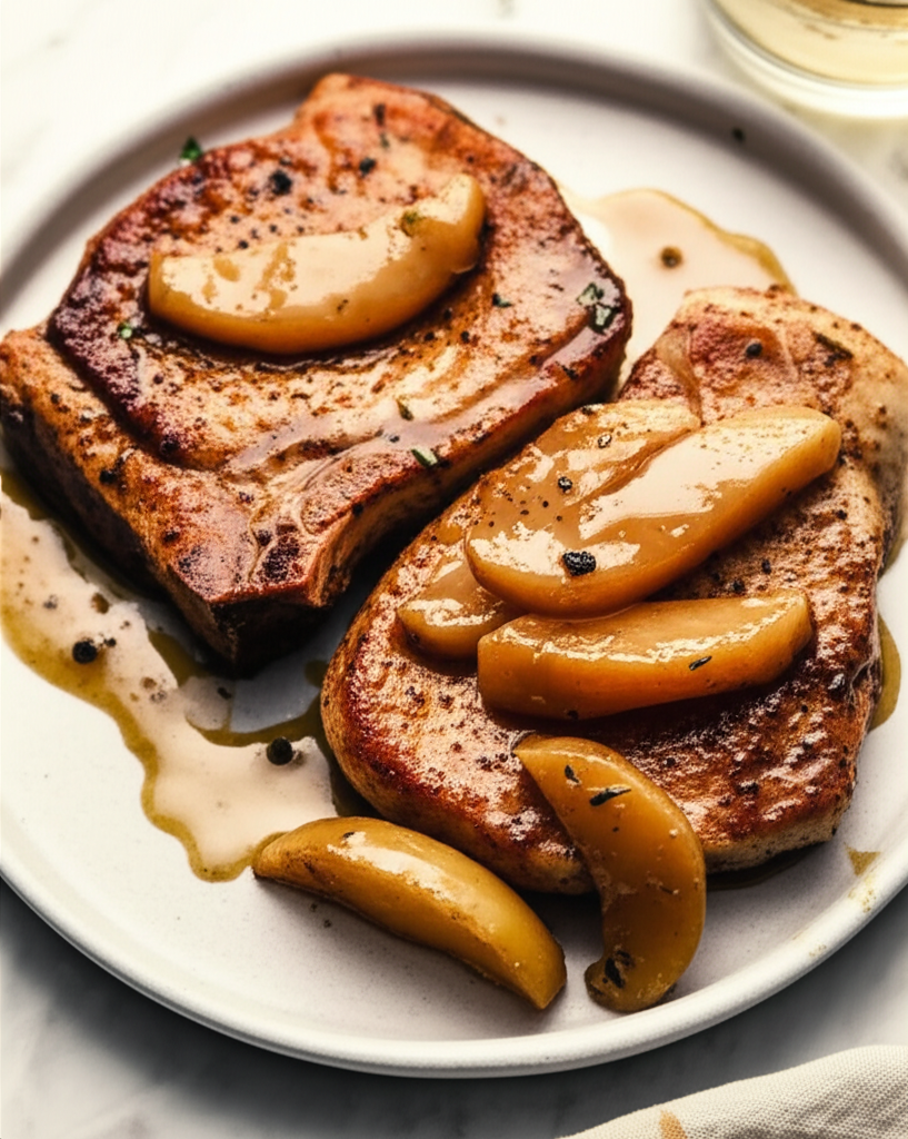 Apple Pork Chops image