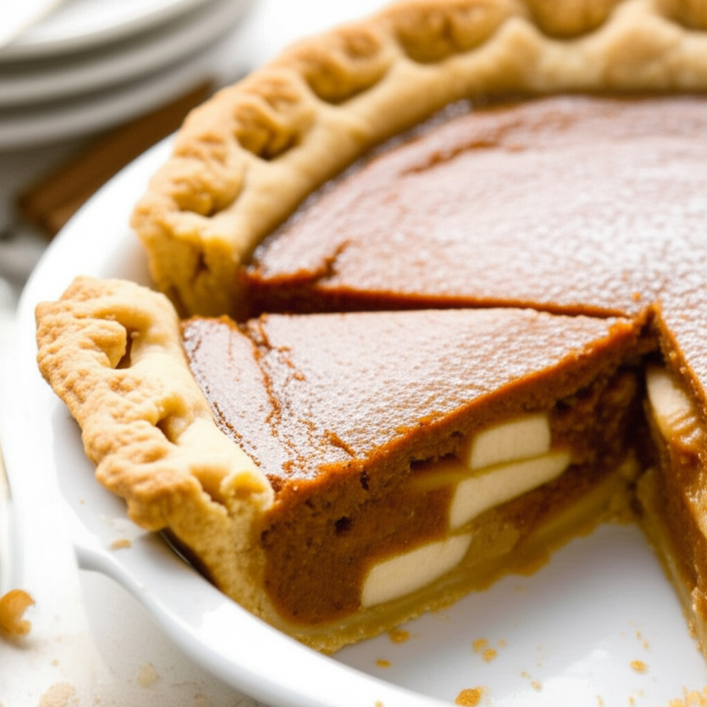 Apple Pumpkin Pie image