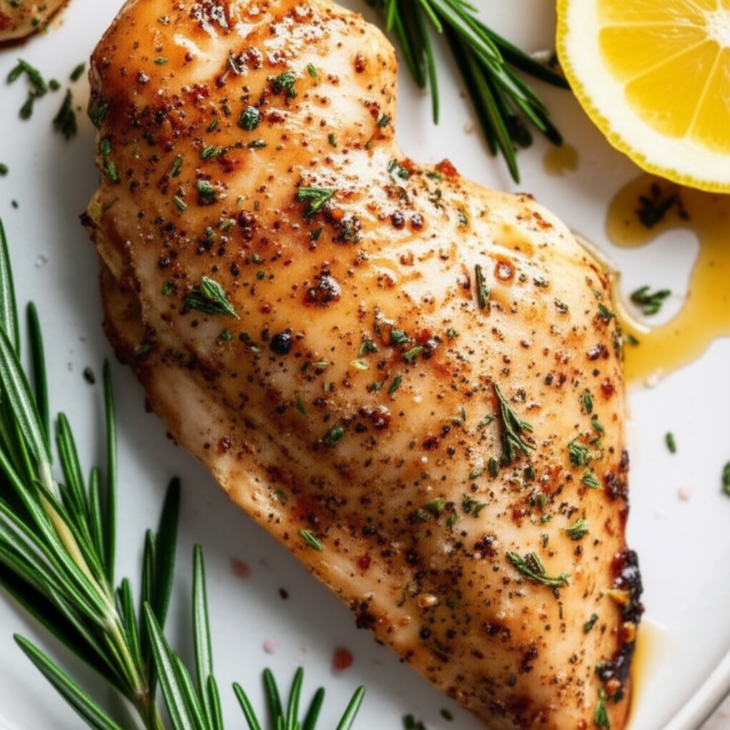Diet Herb Chicken Bake image