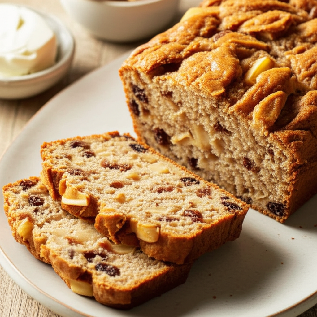 Apple Raisin Honey Wheat Bread image