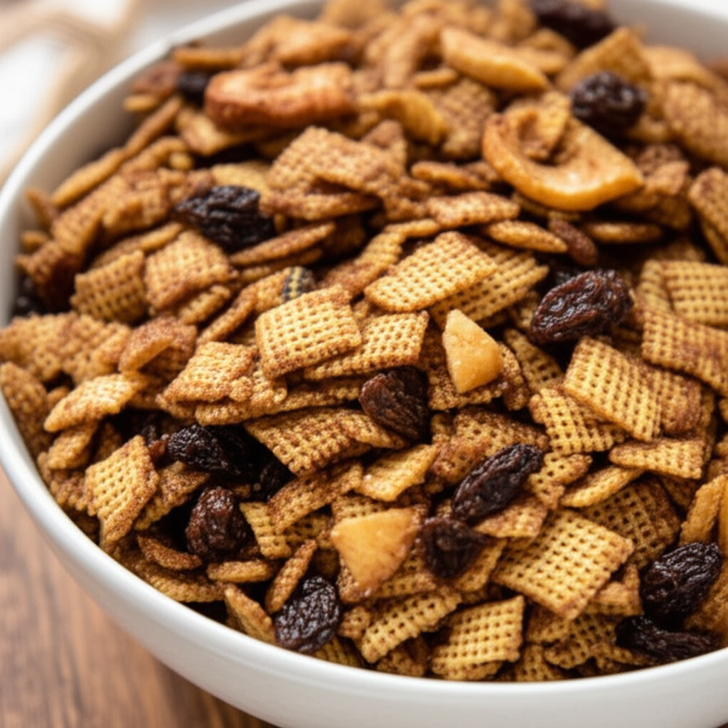 Apple Raisin Snack Mix image