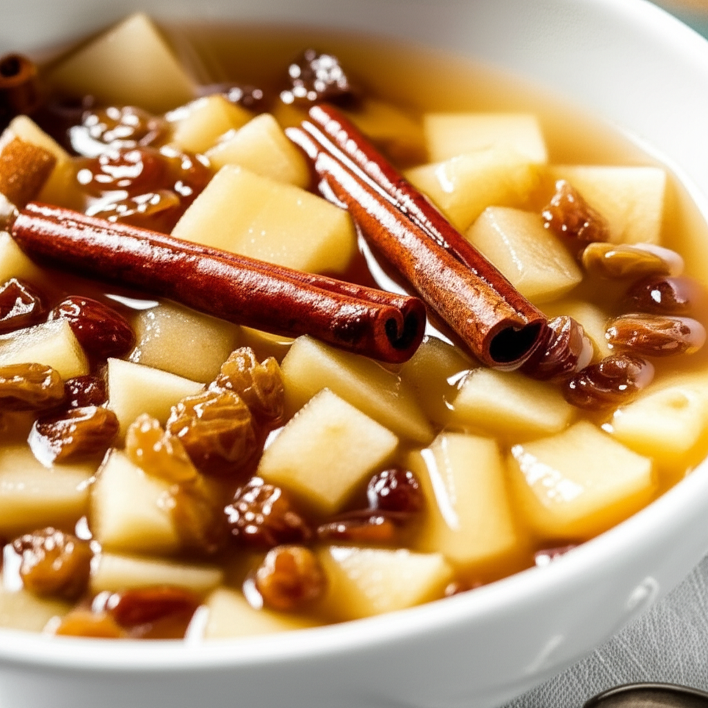 Apple Raisin Soup image
