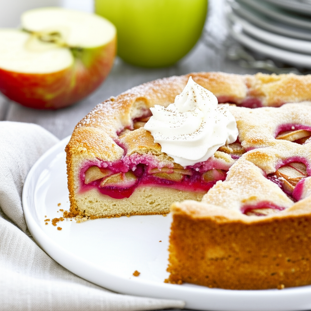 Apple Raspberry Kuchen image