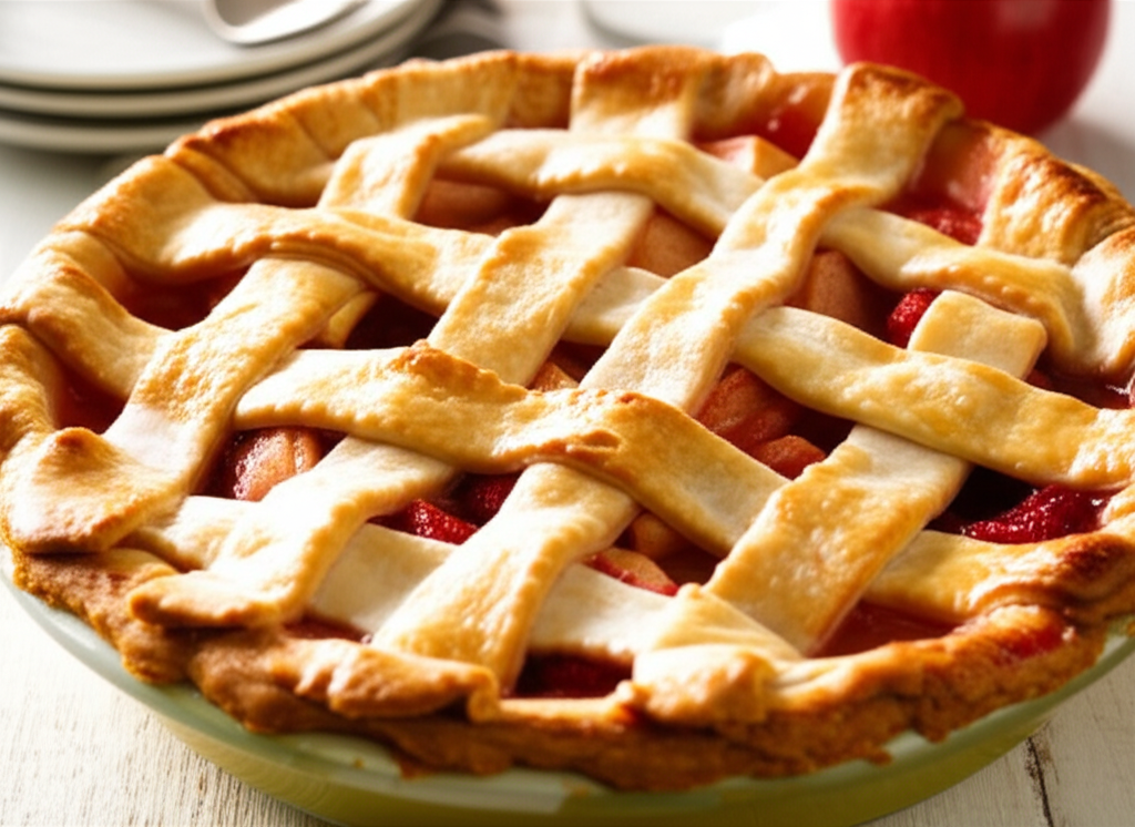 Apple Raspberry Pie image
