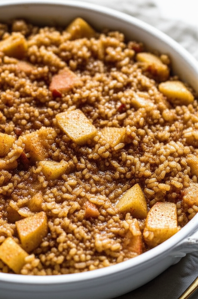 Apple Rice Casserole image