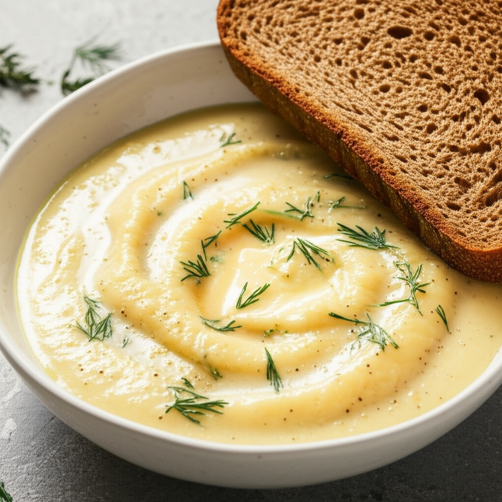 Featured: Cream Of Cauliflower Soup Vegan