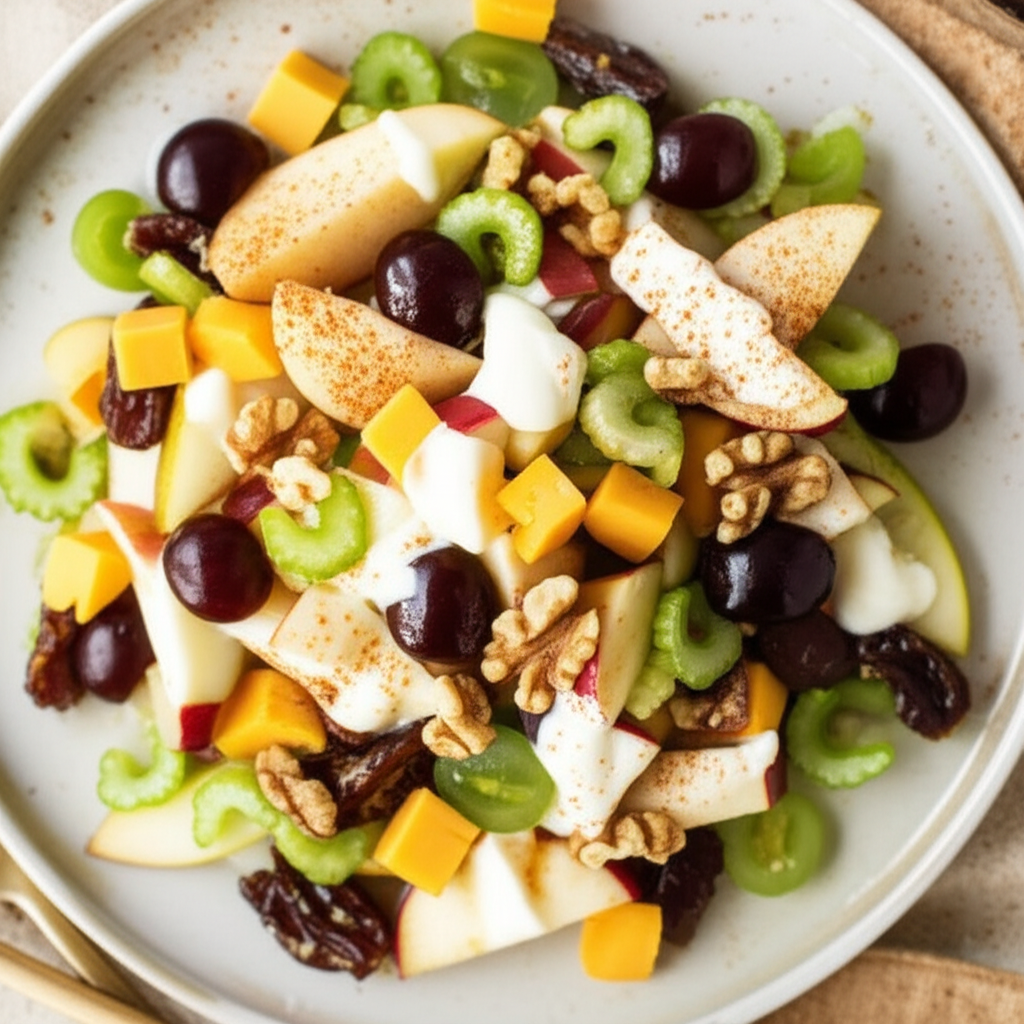 Apple Salad Bananas Foster Style image
