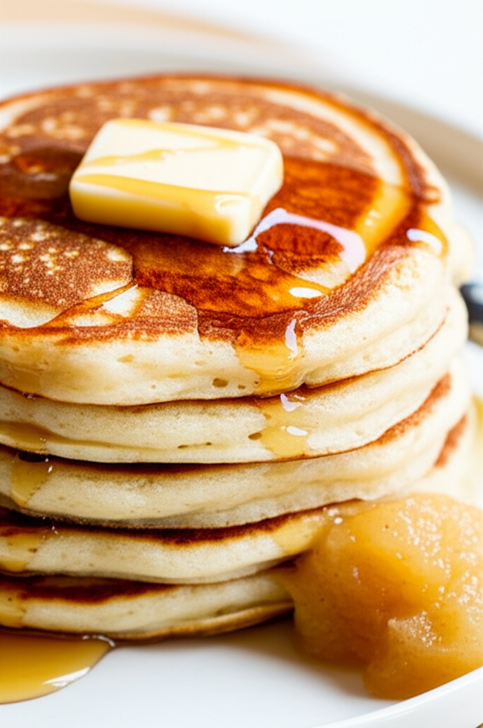 Apple Sauce Pancakes image