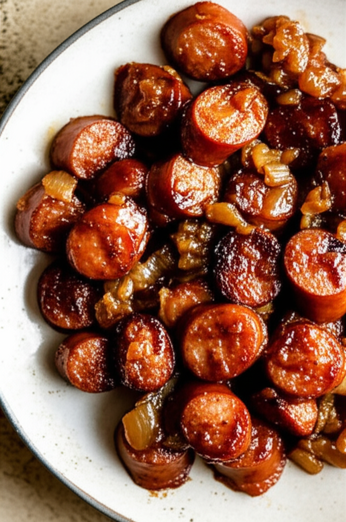 Apple Sausage Appetizers image