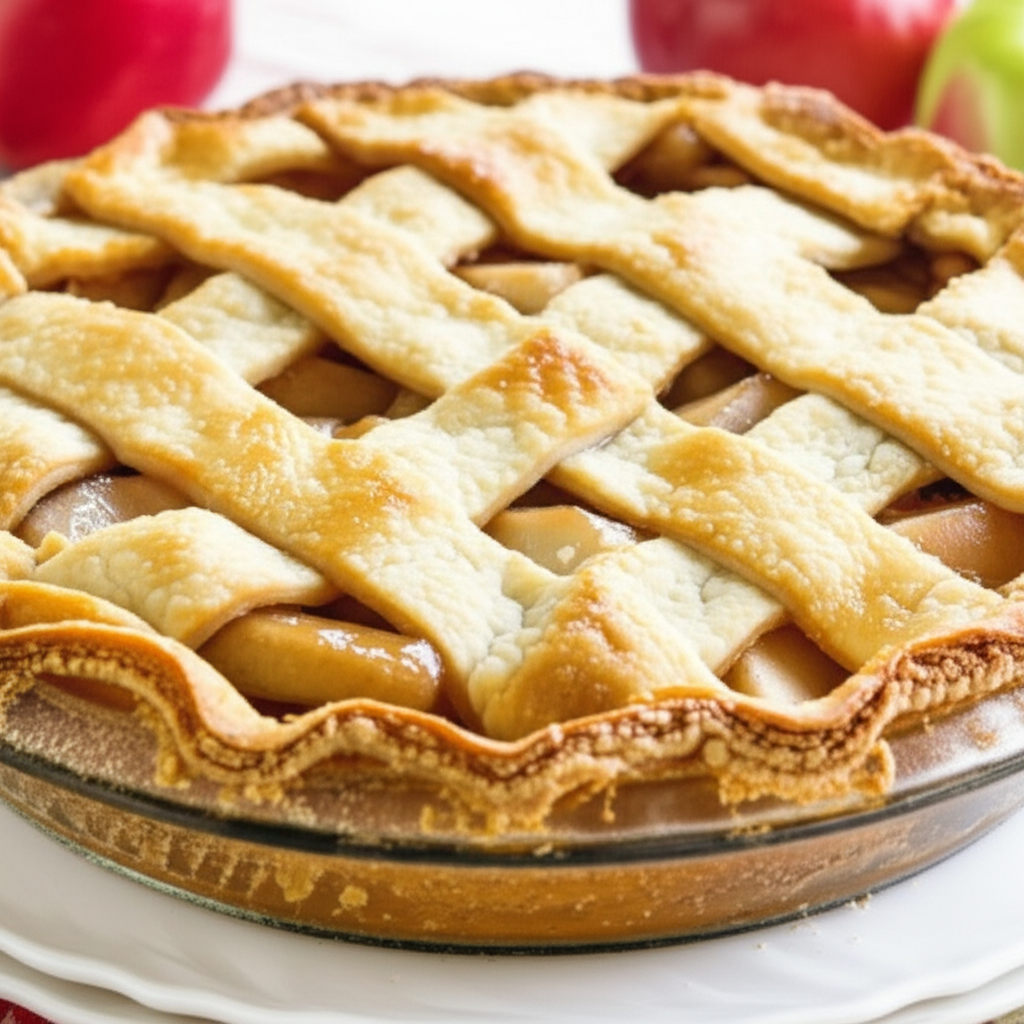 Apple Shortbread Pie image