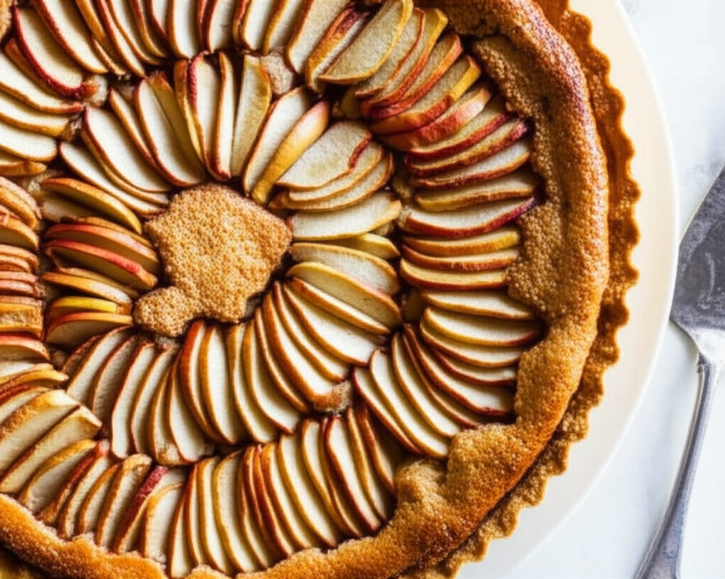 Apple Shortbread Tart image