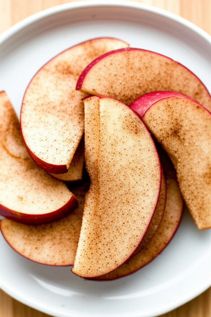 Apple Slices With Cinnamon Sugar image