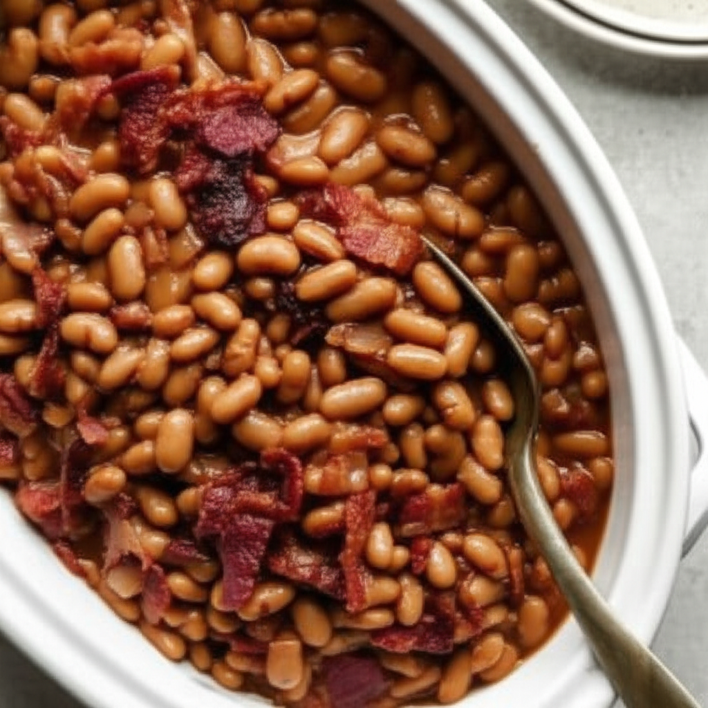 V S Kicked Up Baked Beans Slow Cooker image