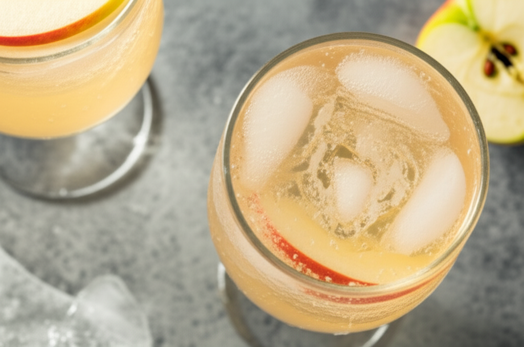 Apple Sparkler Cocktail image