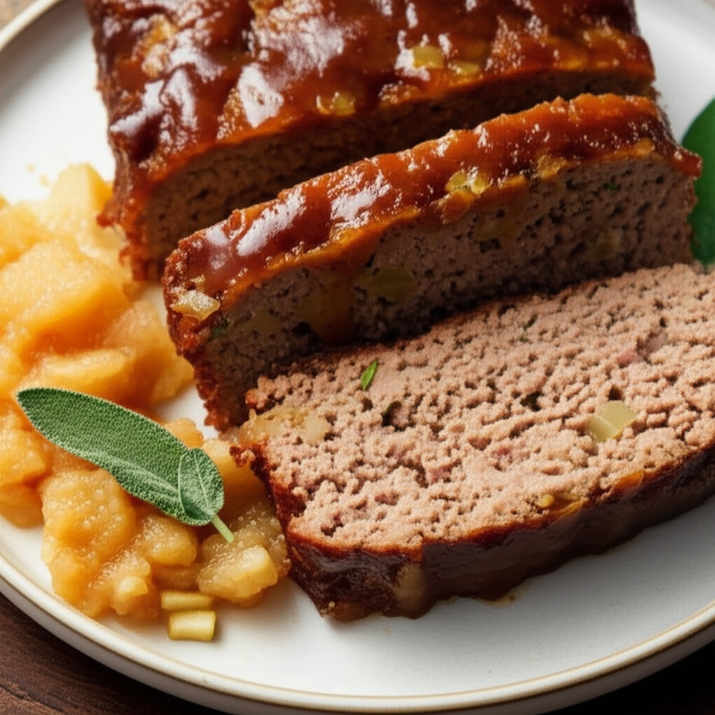 Apple Spiced Meatloaf image