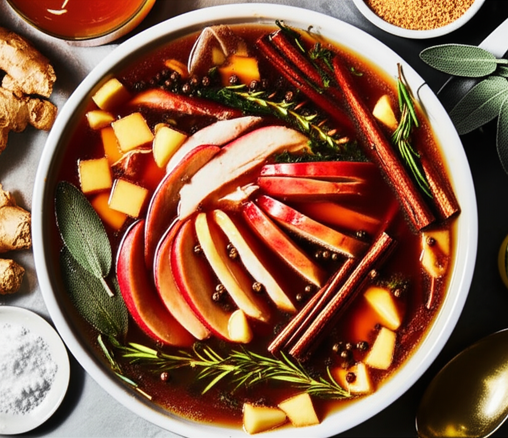 Apple Spiced Tea Brine image