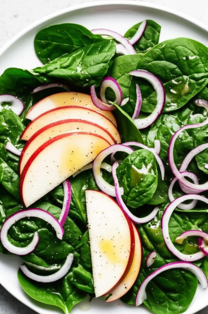 Apple Spinach Salad image