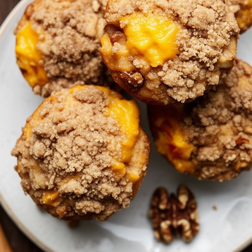 Apple Streusel Cheddar Muffins image