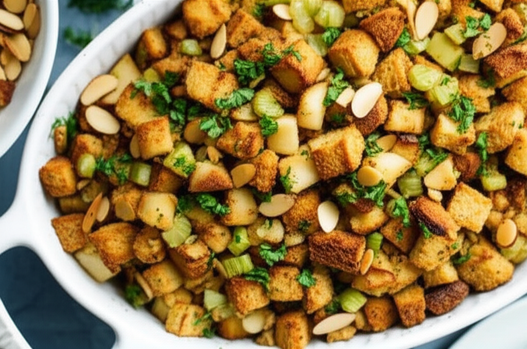 Apple Tarragon Stuffing For Pork image