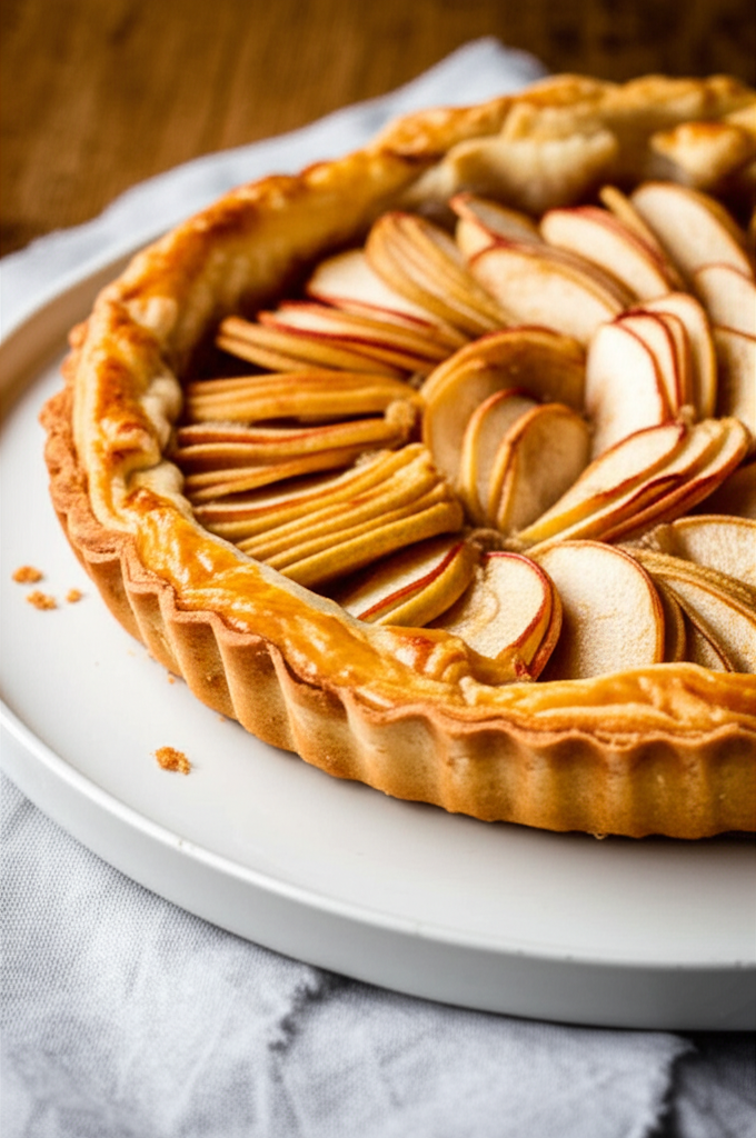 Apple Tart Normande image