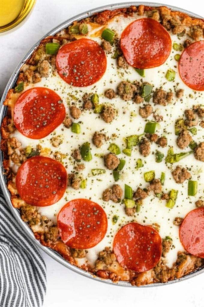 1 Dish Pizza Bake image