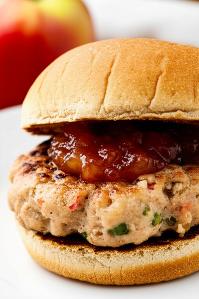 Apple Turkey Burgers image