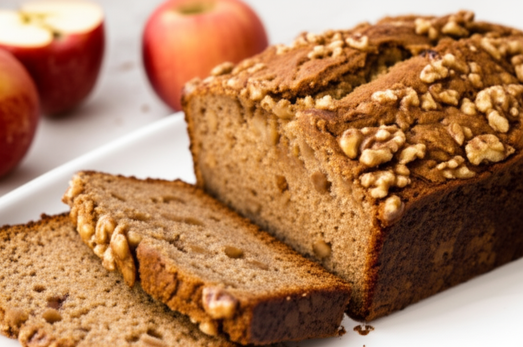 Apple Walnut Bread image