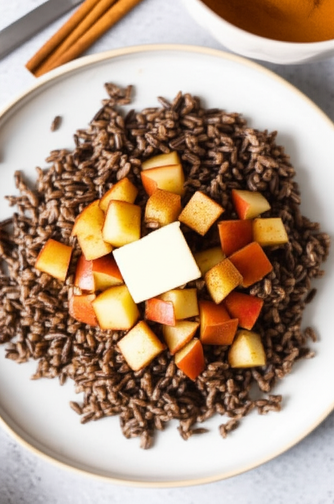 Apple Wild Rice Breakfast image