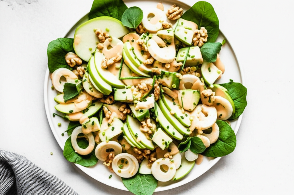 Apple Avocado And Hearts Of Palm Salad image