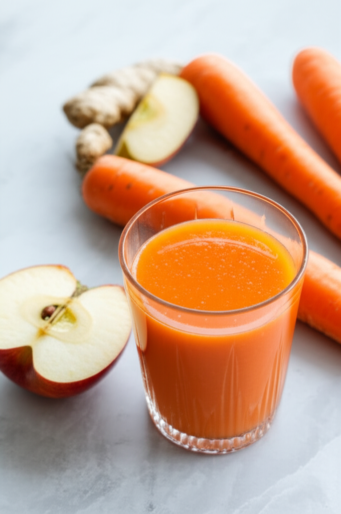 Apple Carrot And Ginger Juice image
