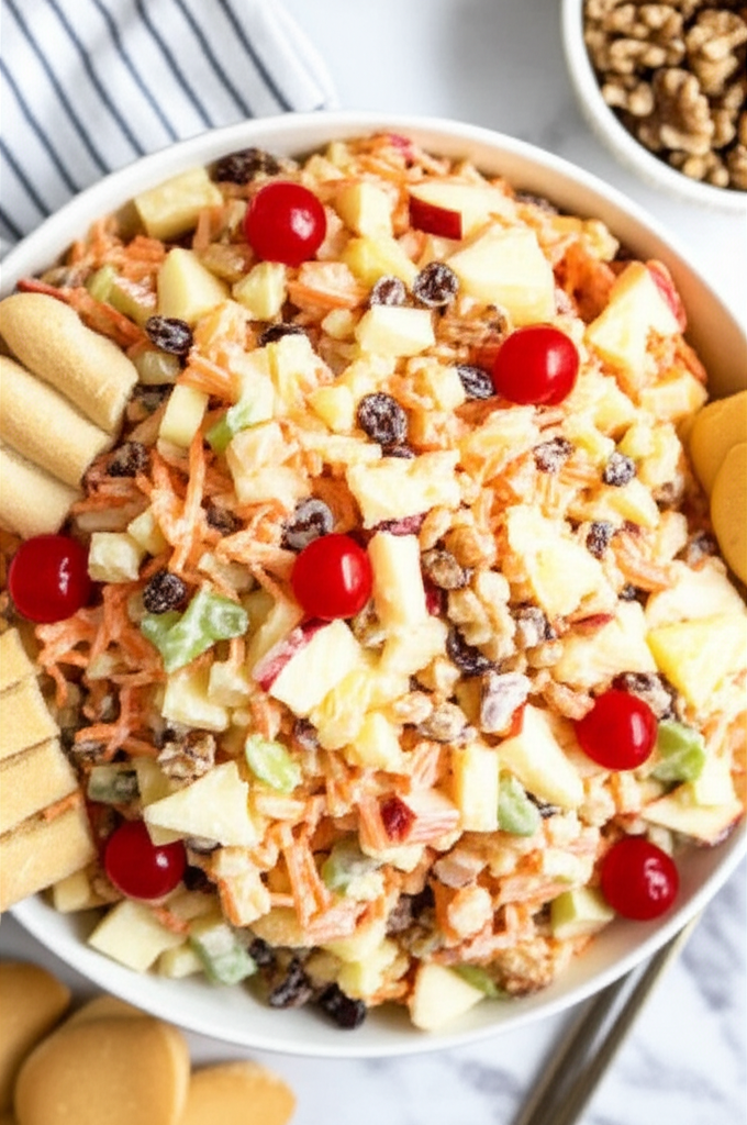 Apple Carrot Pineapple Salad image