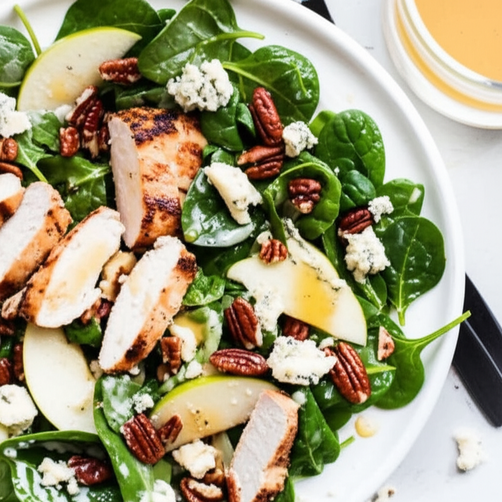 Apple Chicken And Stilton Salad image