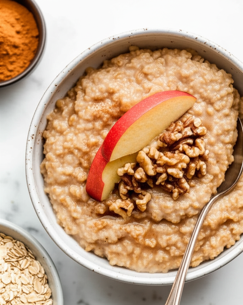 Apple Cinnamon Walnut Oatmeal image