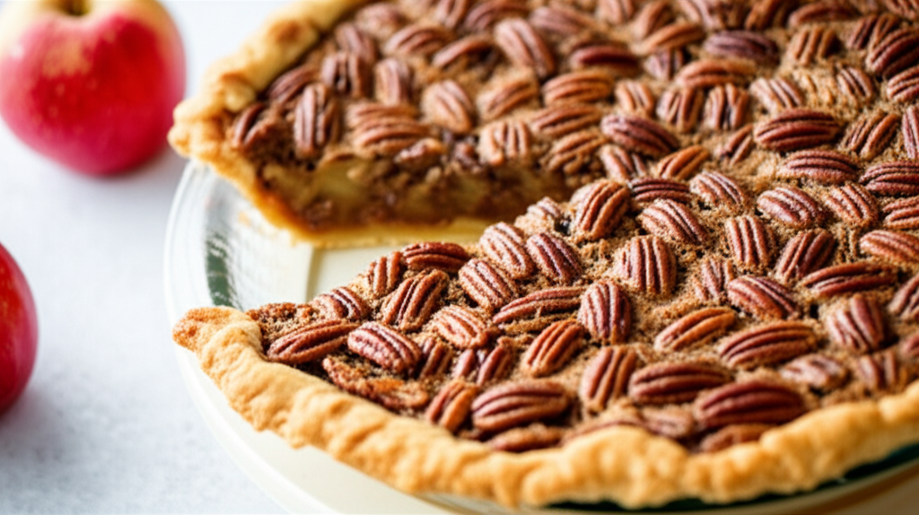 Apple Date And Pecan Pie image
