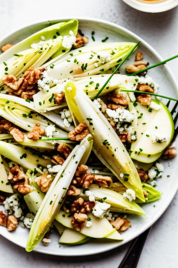 Apple Endive Gorgonzola Salad image