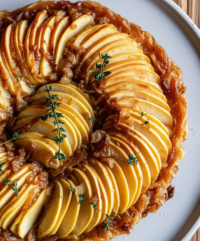 Apple Potato And Onion Gratin image