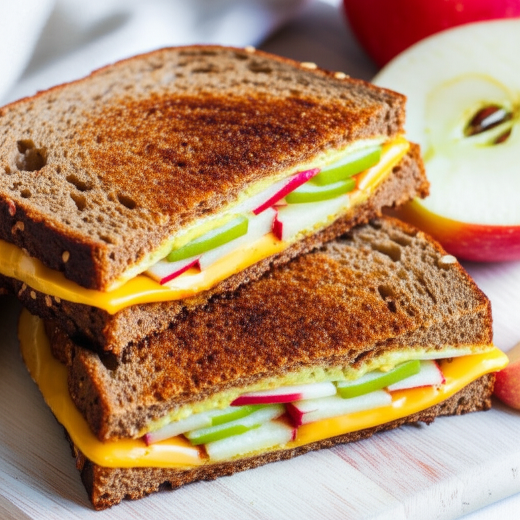 Apple Cheddar Panini image