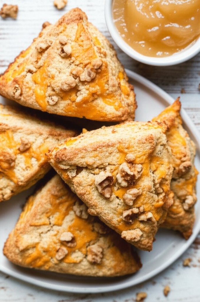 Apple Cheddar Scones image