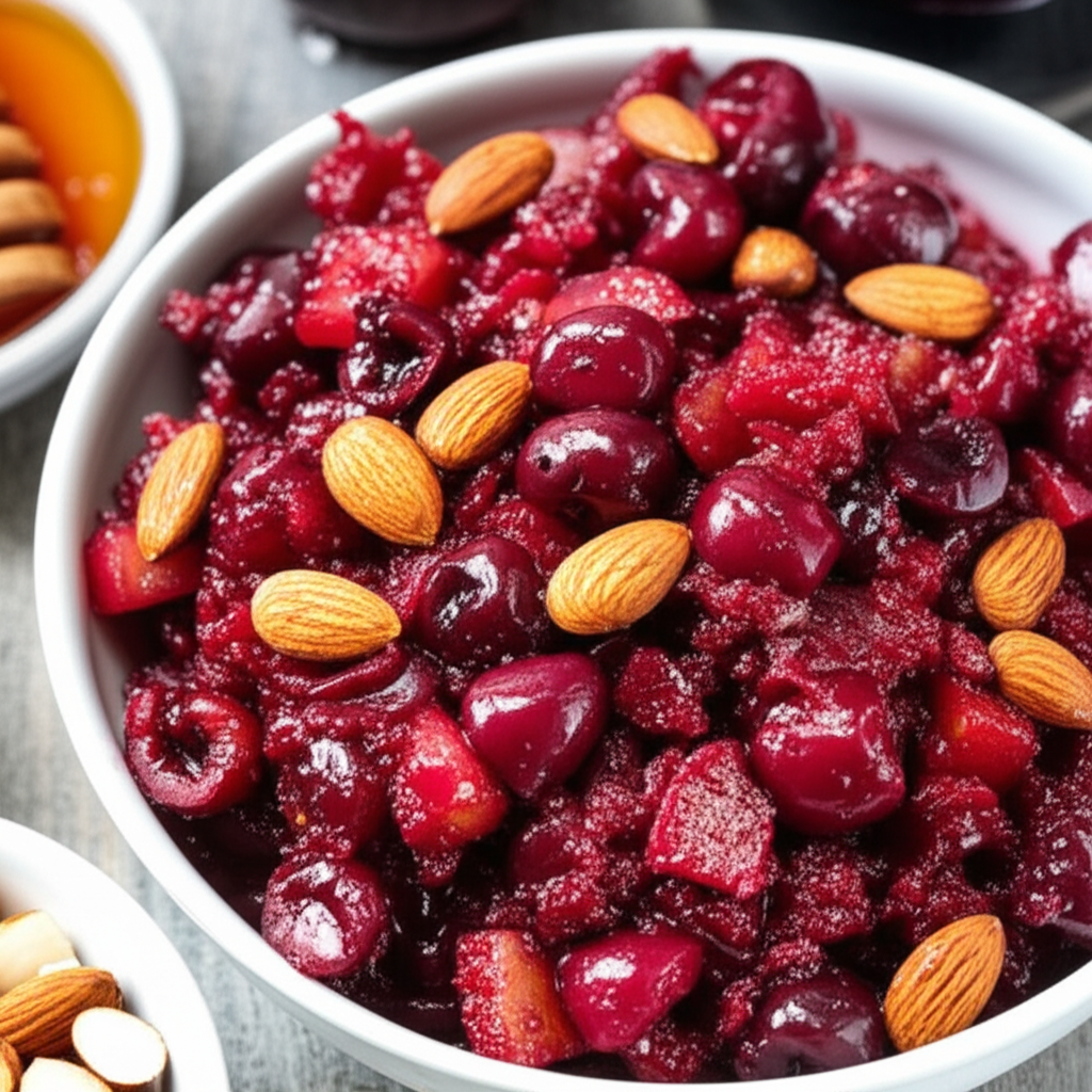 Apple Cherry Haroset Charoset For Passover image