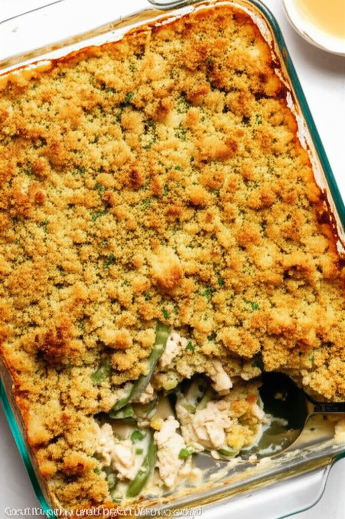 Easy Chicken And Green Bean Casserole image
