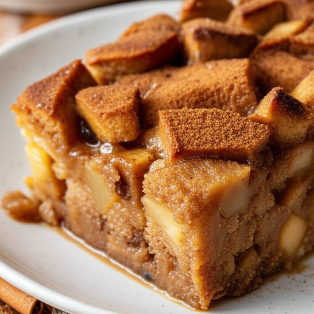 Apple Cinnamon Bread Pudding image