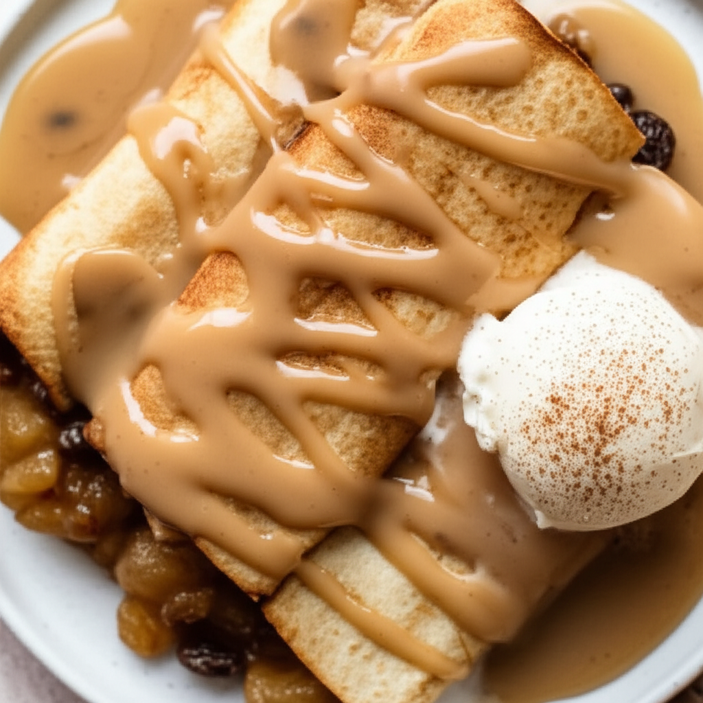 Apple Cinnamon Dessert Enchiladas image