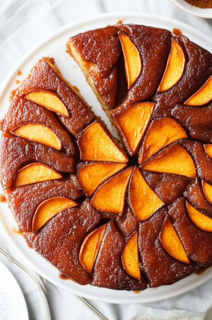 Apple Cinnamon Upside Down Cake image