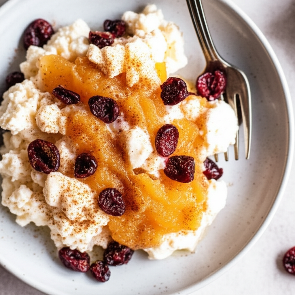 Apple Cranberry Cottage Cheese image