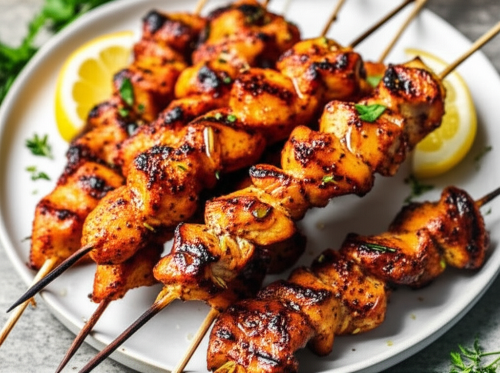 Pick Me Up Party Chicken Kabobs image