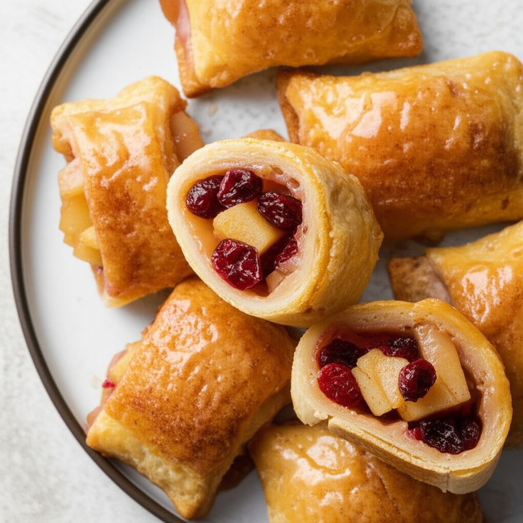 Apple Cranberry Wrap Arounds image
