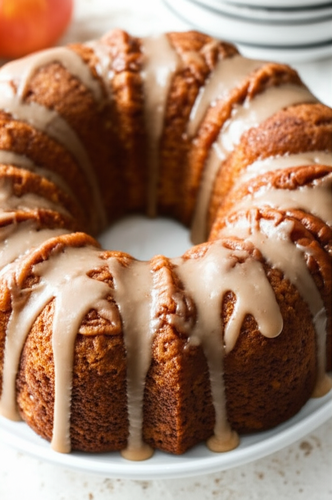 Apple Cream Cheese Bundt Cake image